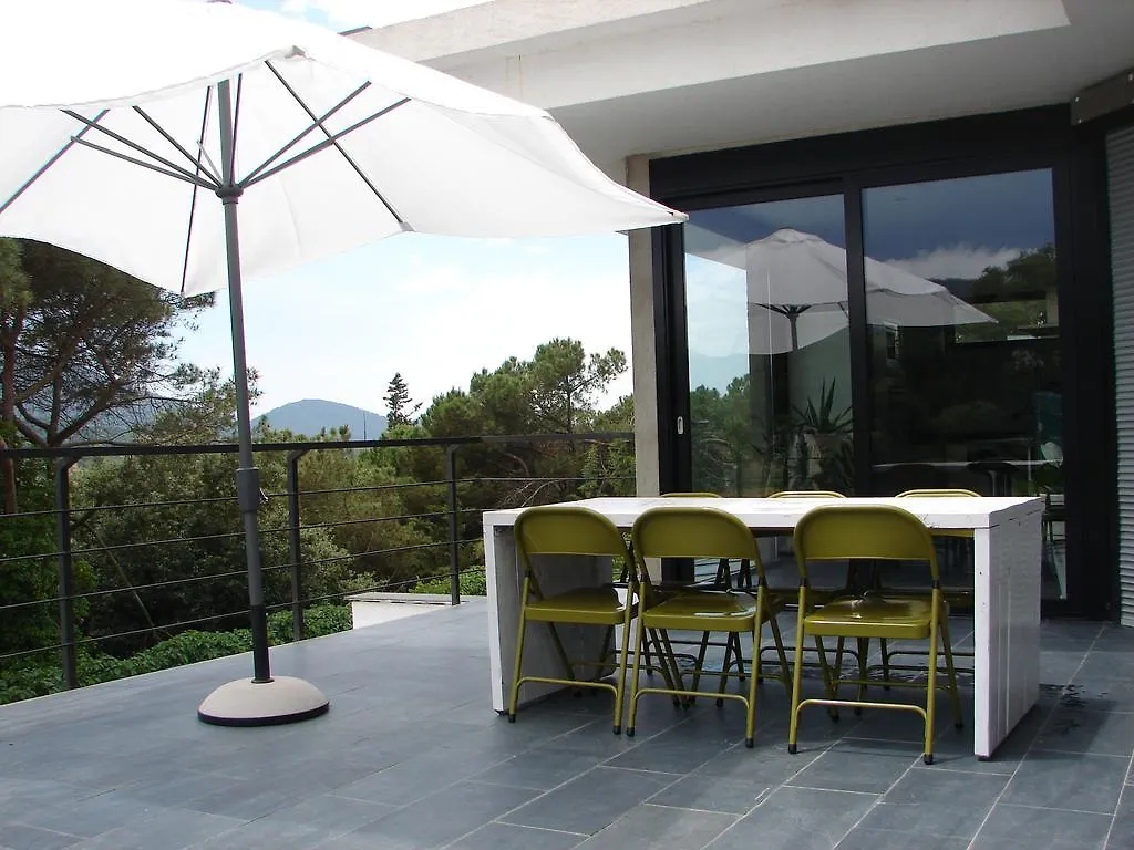 別荘 ヴァルロマネス Casa Ceca De La Playa Y Barcelona, Con Piscina Climatizada Y Jacuzziヴィラ